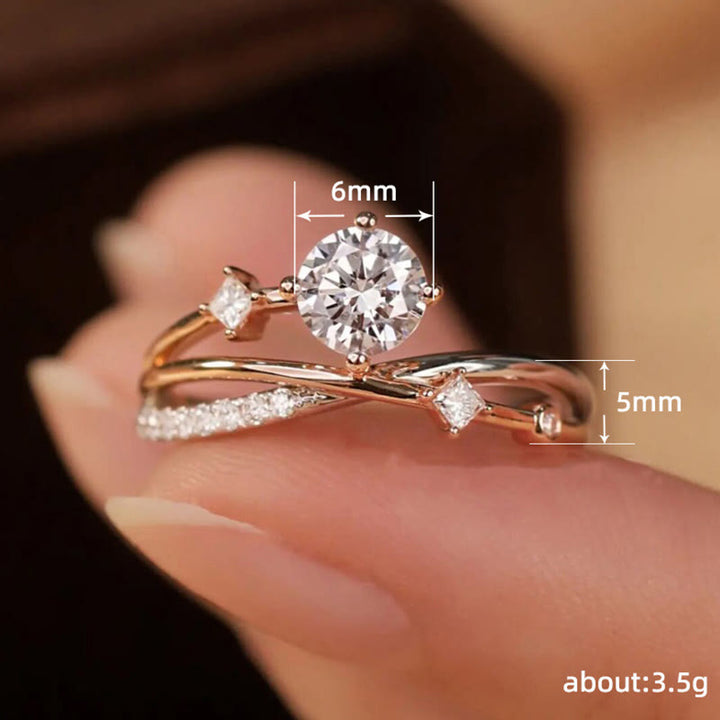 FREE Today: Cosmic Planet Orbit Mozambique Diamond Ring - image 4