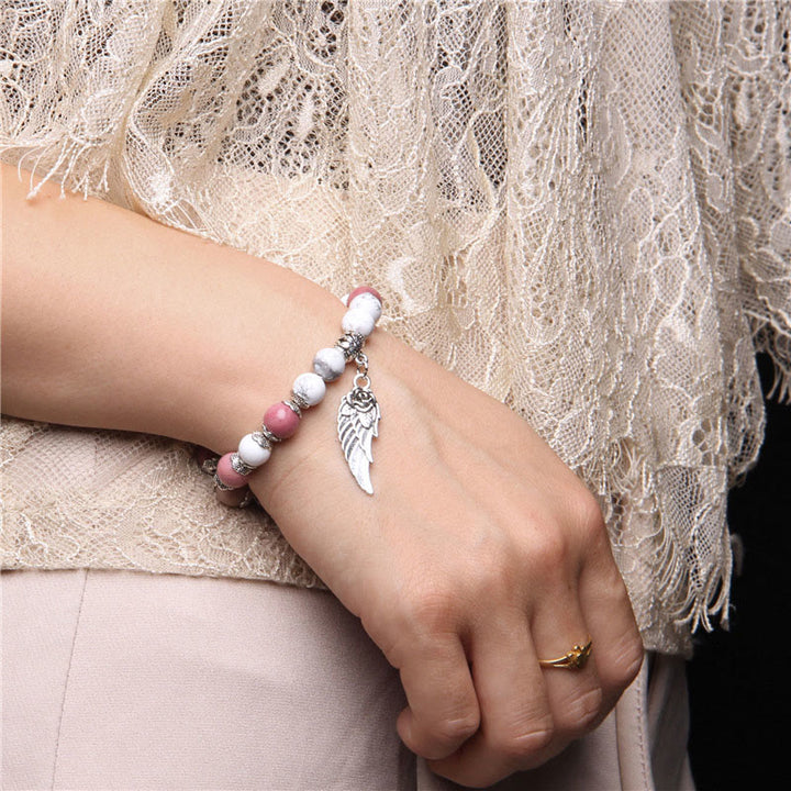 Olivenorma "Peace Energy" - Colors Crystal Agate Wing Bracelet - image 28