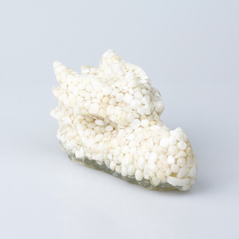 Olivenorma Crystal Epoxy Faucet 1kg Ornament Gemstone Decoration - Nacre - image 8