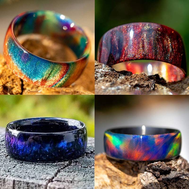 Olivenorma The Colored Galaxy Opal Ring - image 20