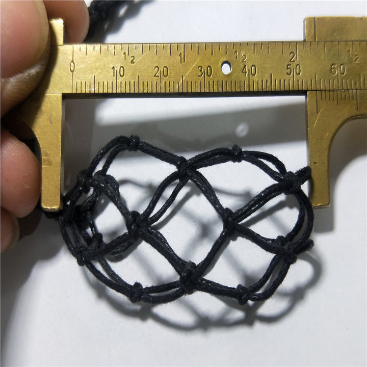 Olivenorma Handwoven Extra Large 5.5cm Adjustable Necklace Mesh Bag - image 15