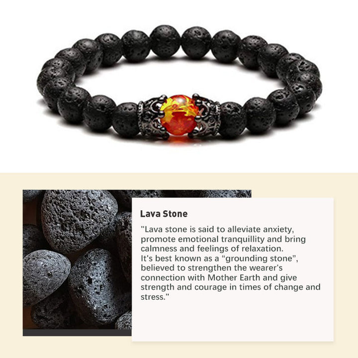 Natural Crystal Stone Bracelet - image 1