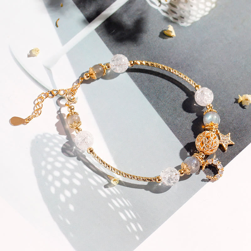 Olivenorma Labradorite Moon Star Crystal Bracelet - image 8