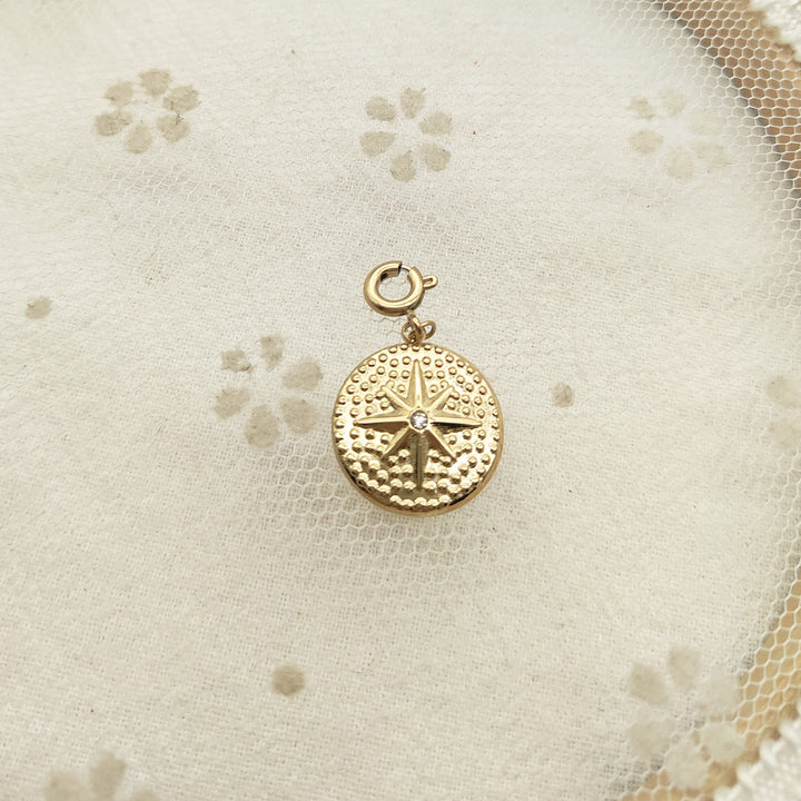 Olivenorma Geometric Round Or Water Drop Crystal Gold Pendant Necklace - Round & White Zircon #5 - Necklace #5 - image 40