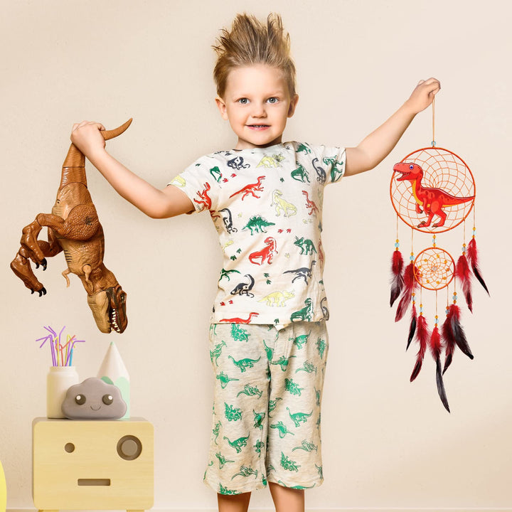 Olivenorma Dinosaur For Kids Feather Dream Catcher - image 13