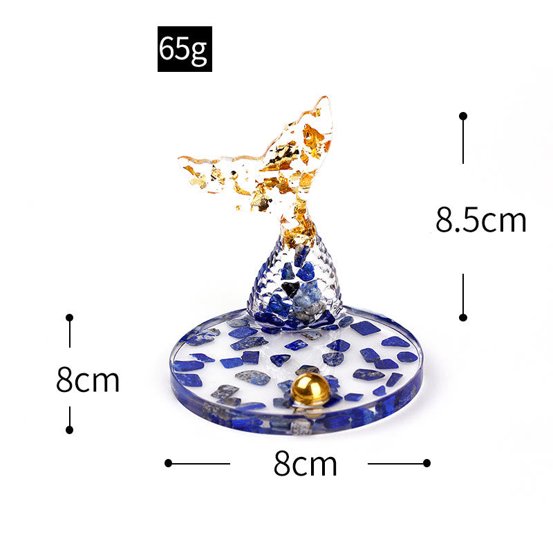 Olivenorma Crystal Gravel Glue Mermaid Tail Phone Holder Decoration - image 36