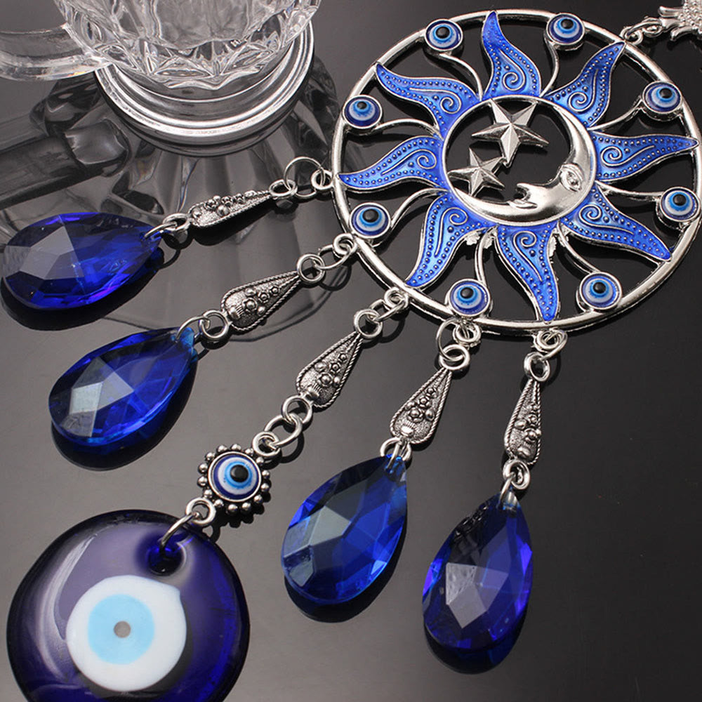 Olivenorma Evil Eye Wind Chime Dream Catcher Wall Decor - image 1
