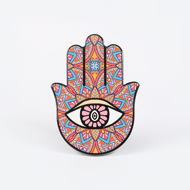 Olivenorma Hamsa Evil Eye Jewelry Tray Plate Coaster - Hamsa Evil Eye#6 - image 6