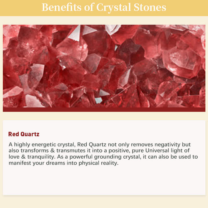 Red Quartz With Pearl Healing Ring - image 4