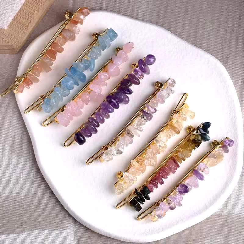 Olivenorma Natural Broken Crystal Hairpin - image 27