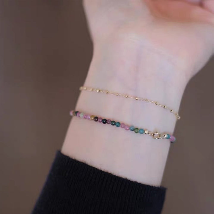 Grounding - Fluorite Gemstone Bracelet - image 1