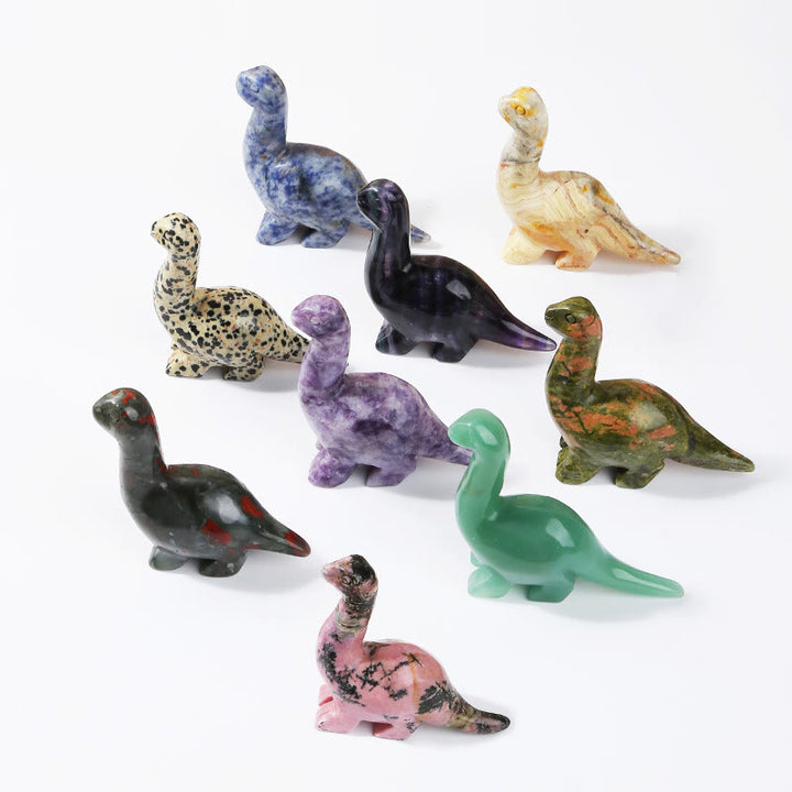 Olivenorma 2.5 Inches Crystal Dinosaur Home Docor Gemstone Decoration - image 29