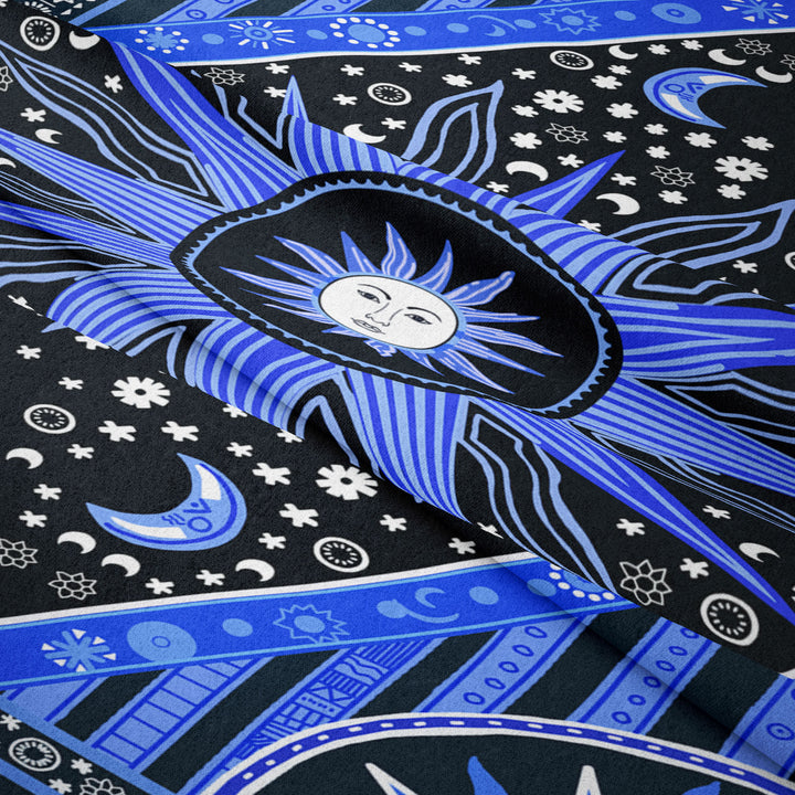Olivenorma Sun Rays Moon Bohemia Tapestry - image 47