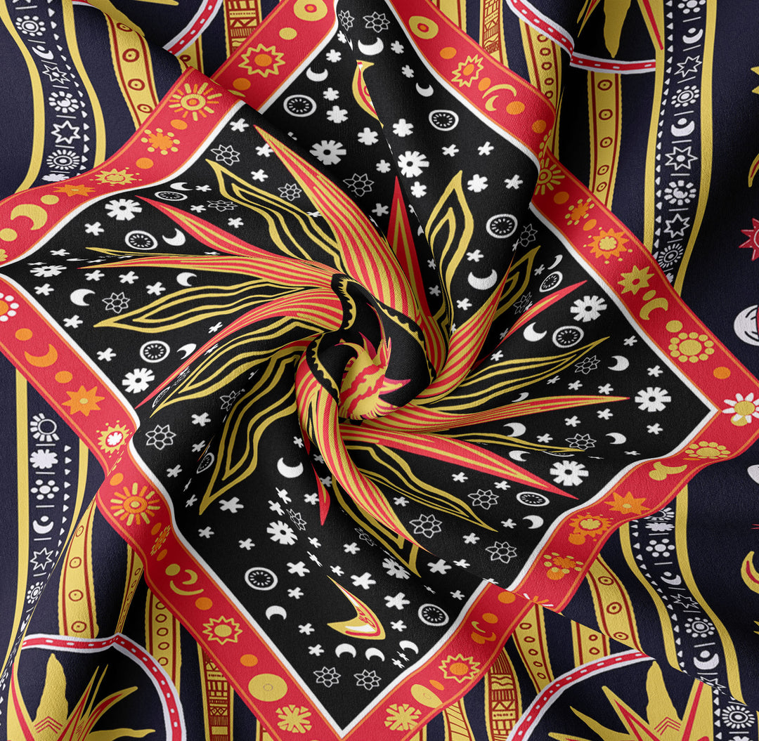 Olivenorma Sun Rays Moon Bohemia Tapestry - image 5