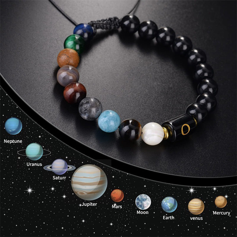 Olivenorma Cosmic Galaxy Protection Letter Bracelet - image 0
