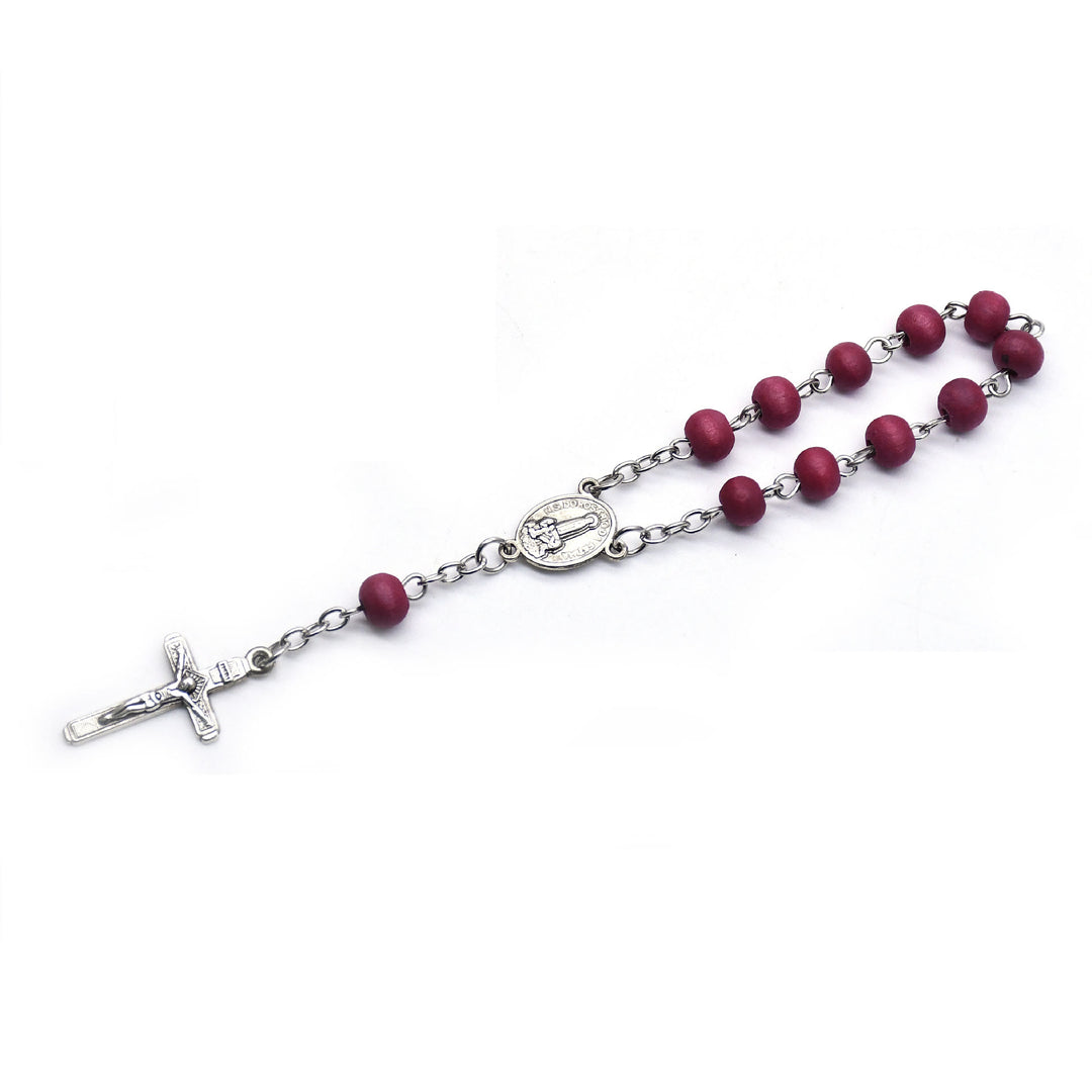 Olivenorma Incense Beads Rosary Prayer Beads Cross Bracelet - image 3