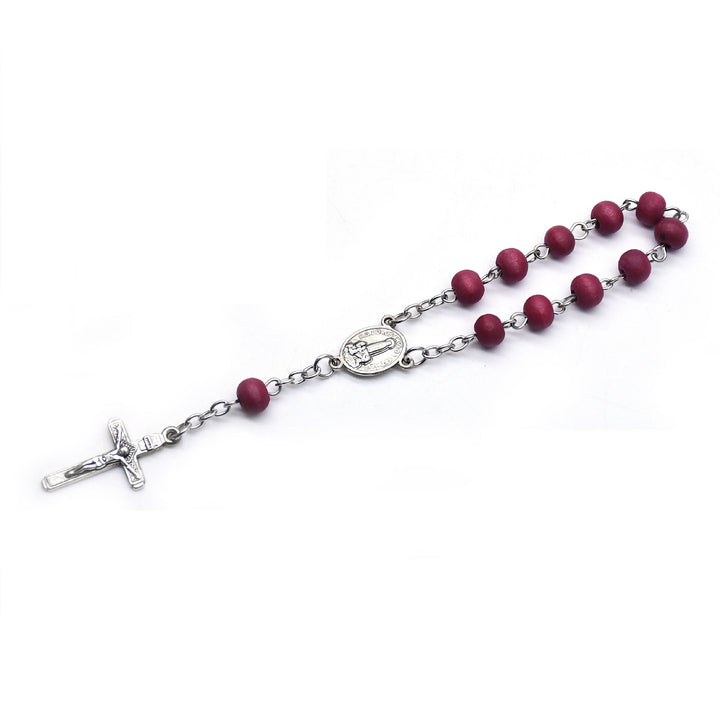 Olivenorma Incense Beads Rosary Prayer Beads Cross Bracelet - image 3