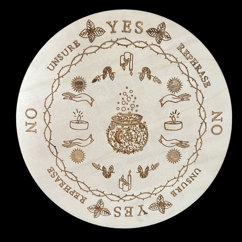 Olivenorma The Wooden Divination Pendulum Game Tarot Card - White - Magic Pot - image 29