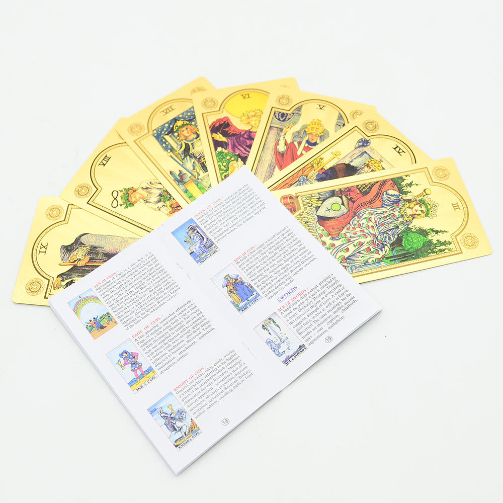 Olivenorma 80ps "The Fool"  Waite Sun Moon Tarot Cards - image 7