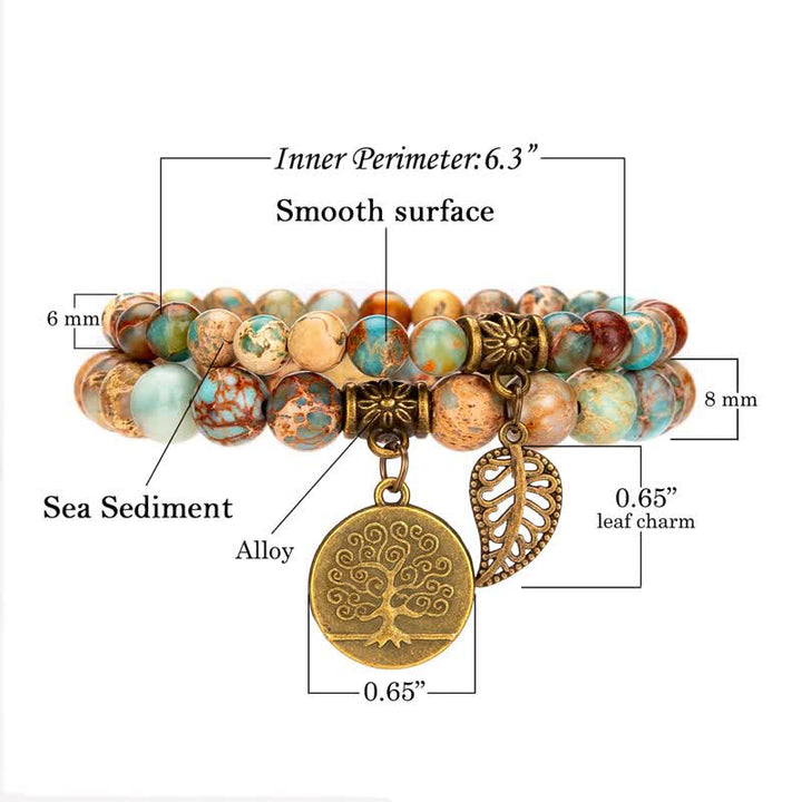 Turquoise Healing Tree Of Life Bracelet - image 4