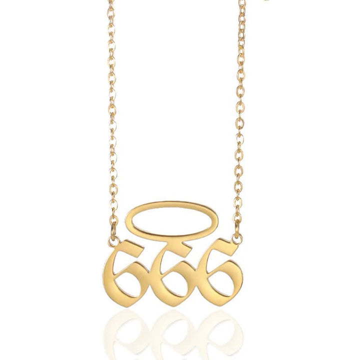 Olivenorma Lucky Angel Number With Angel Aperture Necklace - image 18