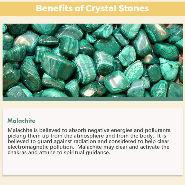 Natural Malachite Protection Ring - image 4