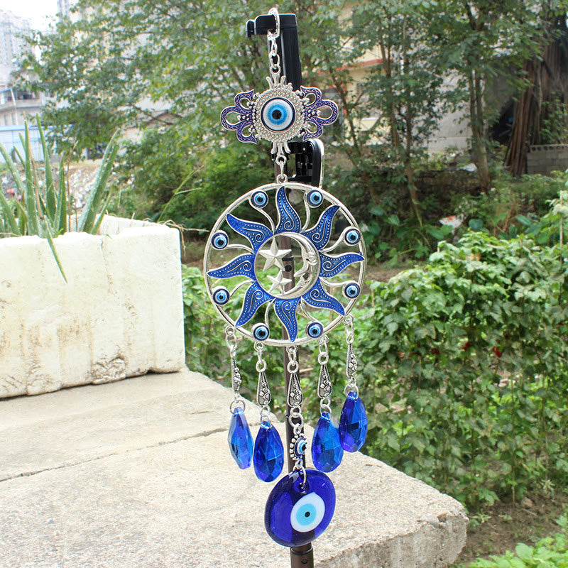 Olivenorma Evil Eye Wind Chime Dream Catcher Wall Decor - Evil Eye - image 0