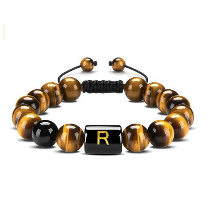 Tiger Eye Letter Protection Bracelet - Tiger Eye - R - image 21