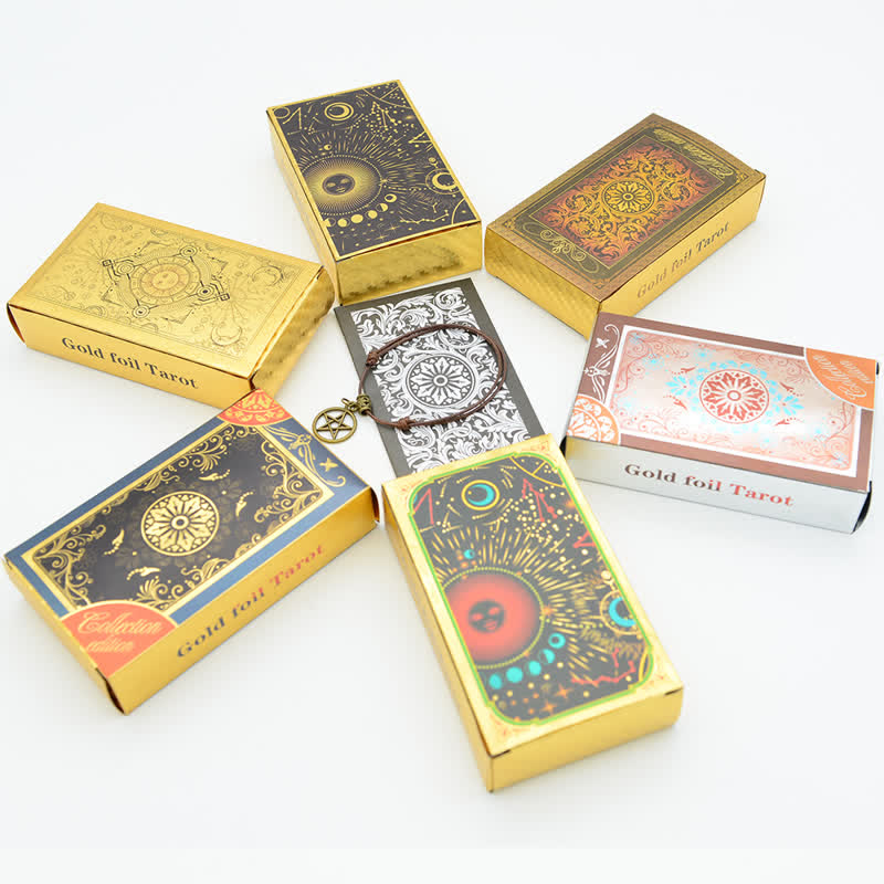 Olivenorma Delicate Gold Foil Tarot Card - image 7