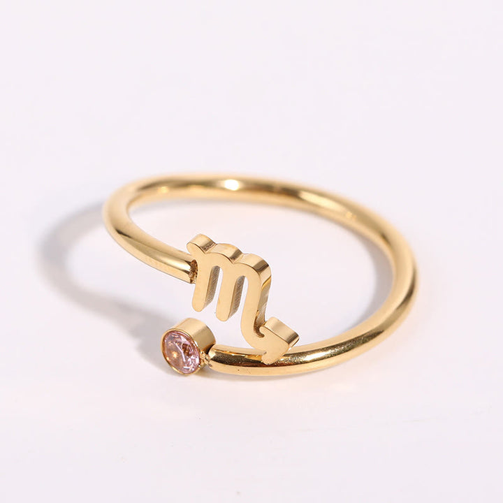 Olivenorma Zodiac Birthstone Ring - image 22