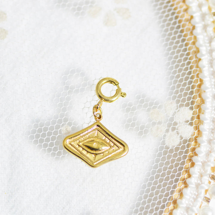 Olivenorma Geometric Round Or Water Drop Crystal Gold Pendant Necklace - Diamond - Necklace #5 - image 32