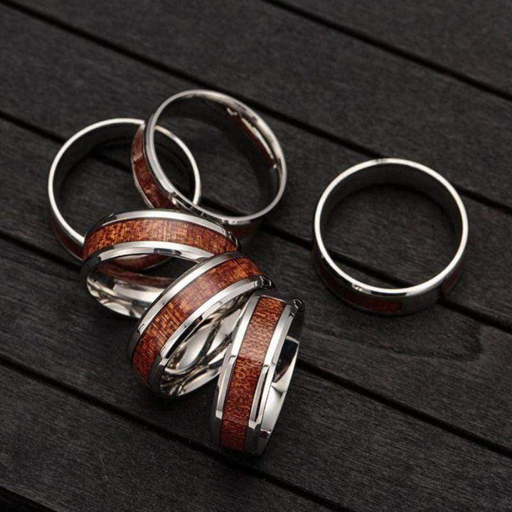 Yggdrasil ring - stainless steel - image 5