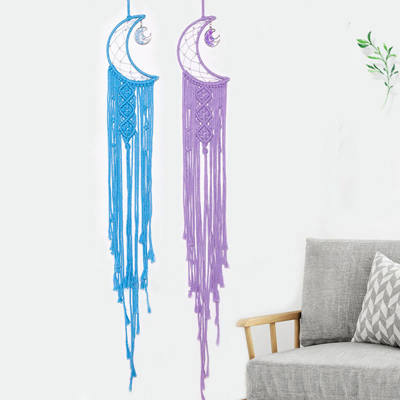 Olivenorma Crystal Tree of Life Braided Cotton Rope Dream Catcher - image 14