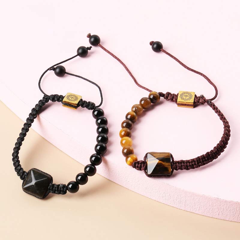 Natural Tiger Eye Protection Bracelet - image 0