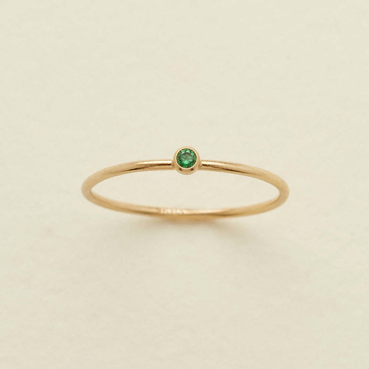 Olivenorma Birthstone 12 Month Birth Slim Ring - image 13