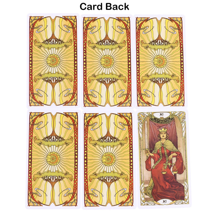 Olivenorma Golden Art Nouveau Tarot Deck Cards - image 4