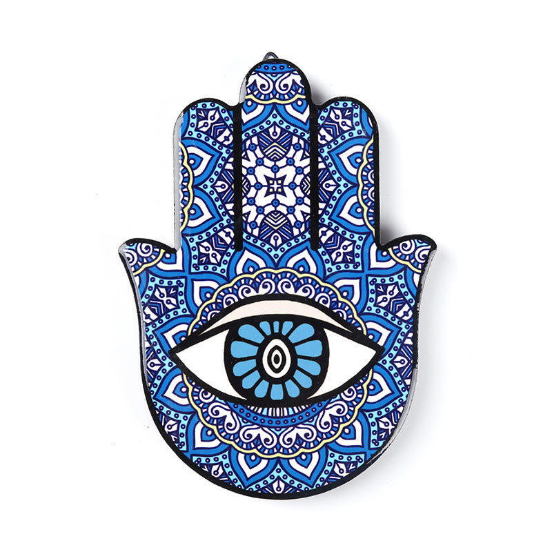 Olivenorma Hamsa Evil Eye Jewelry Tray Plate Coaster - Hamsa Evil Eye#17 - image 17