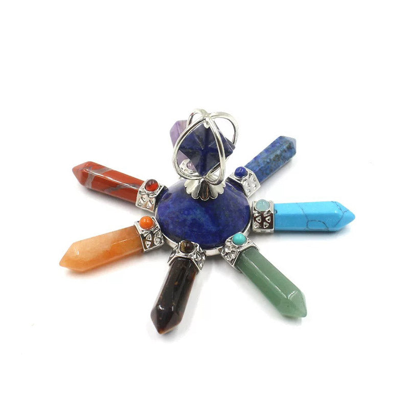 Olivenorma Natural Crystal Chakra Decoration - Lapis Lazuli - image 18