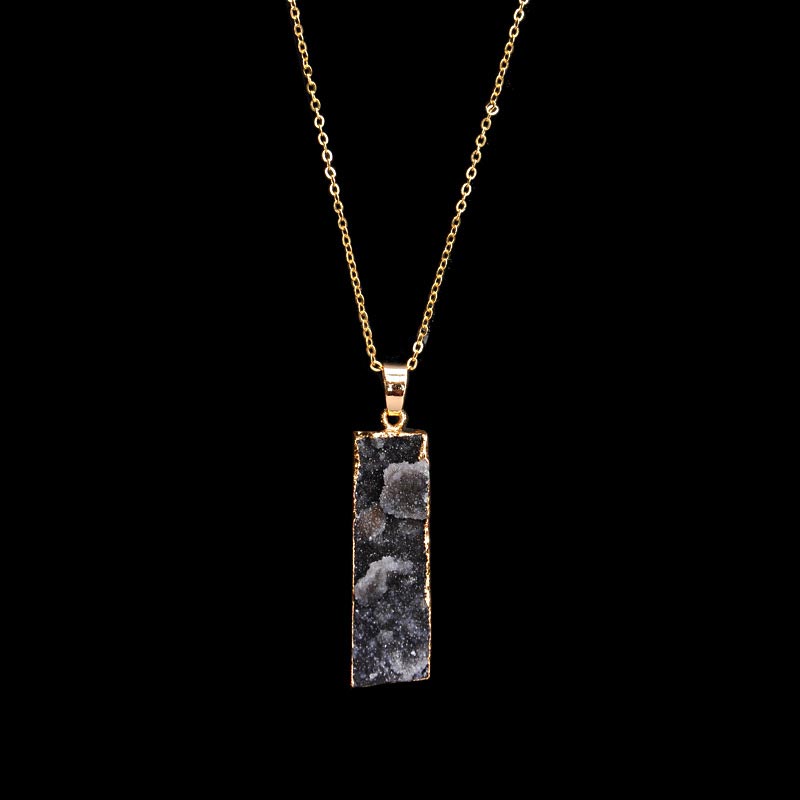 Olivenorma Natural Crystal Stone Necklace - Black Tourmaline - image 4