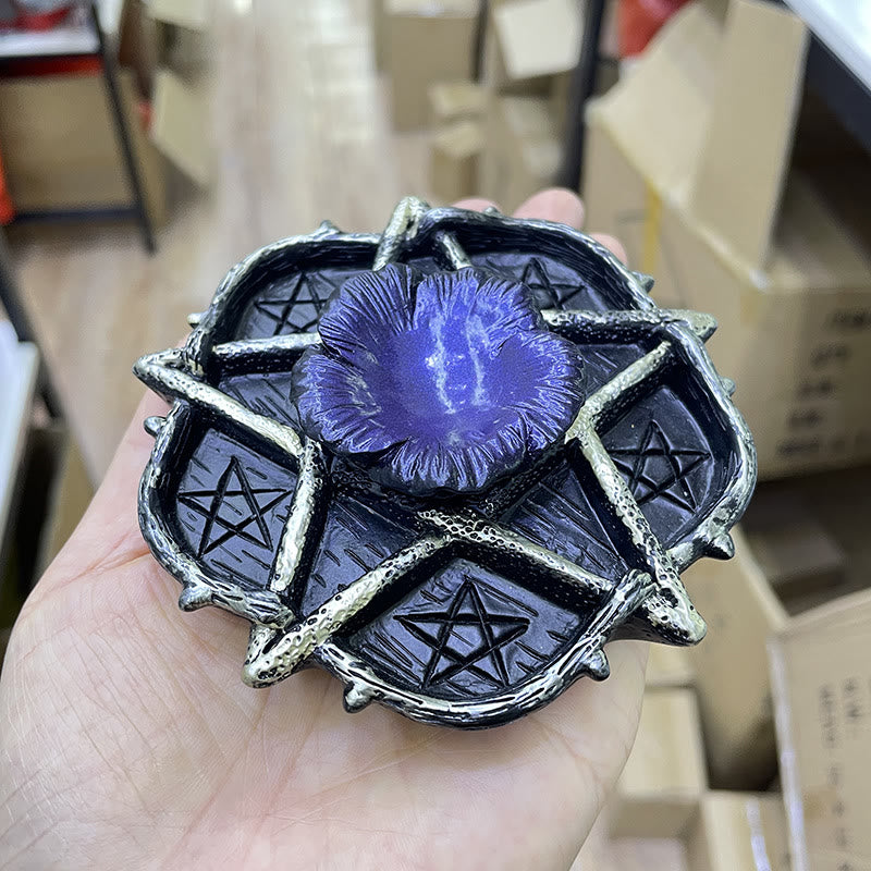 Olivenorma Star Sphere Crystal Ball Stand Decoration - Golden Five Star Edge - image 3