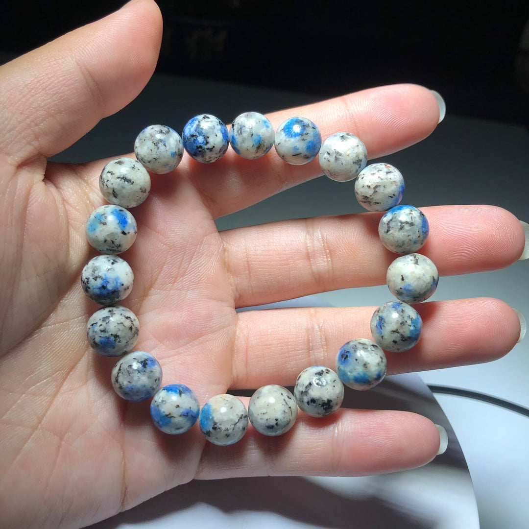 Olivenorma Natural Azurite 11mm Beads Energy Stone Bracelet - image 7