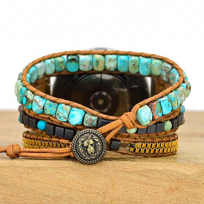 Olivenorma Emperor Stone Black Tourmaline Samsung Strap Wrap Bracelet - image 1