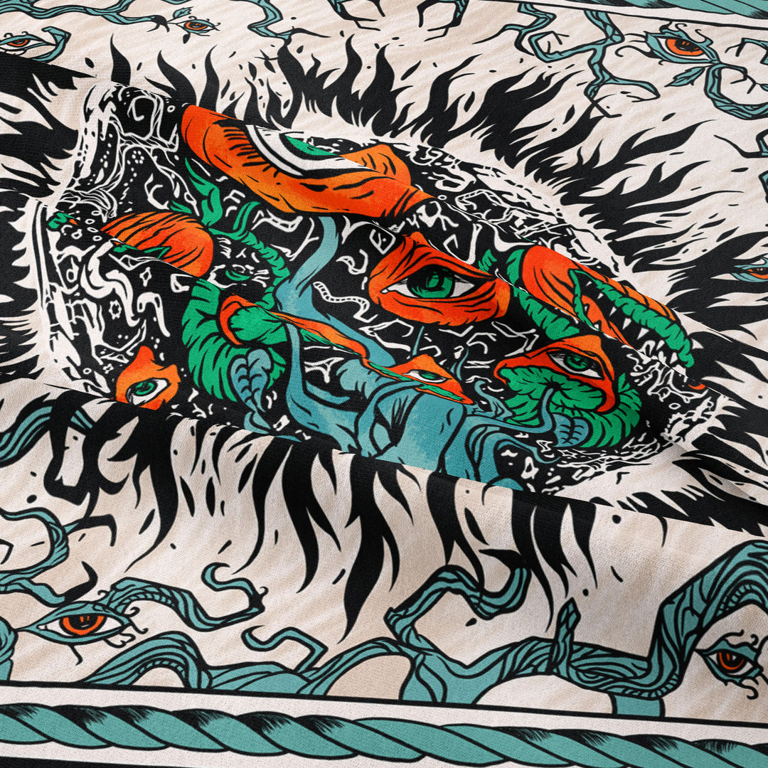 Olivenorma Trippy Mushroom Wall Tapestry - image 6