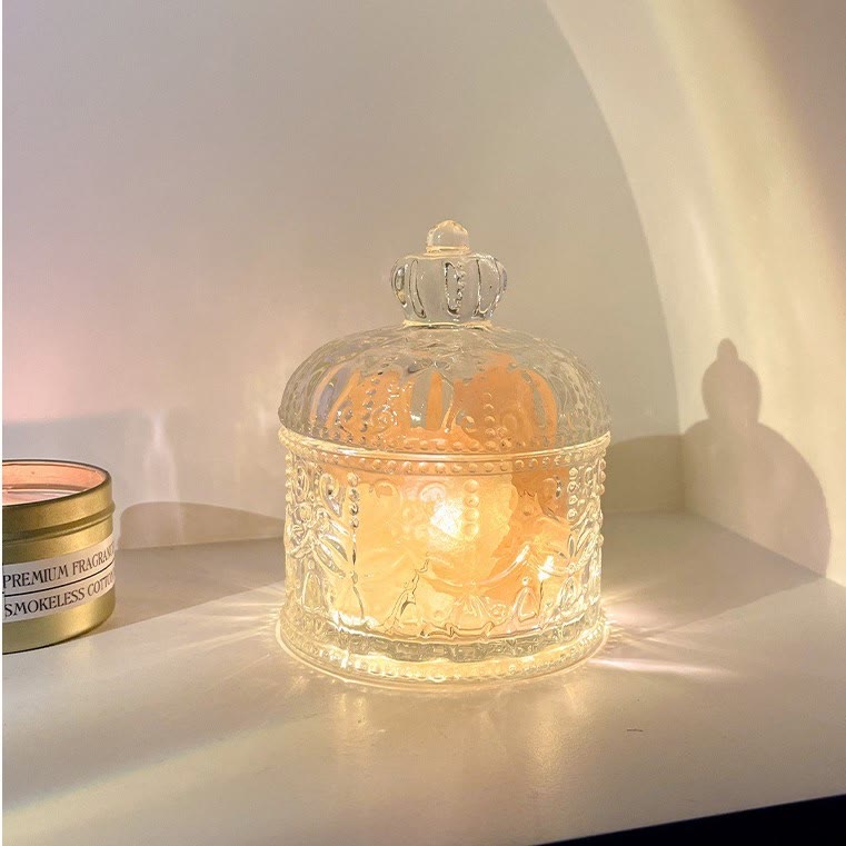 Olivenorma Diffuser Stone Carved Glass Cup Crystal Aromatherapy Lamp - image 13