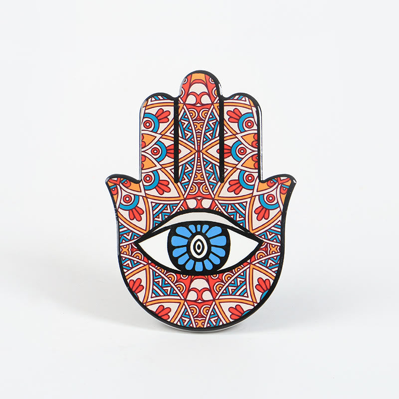 Olivenorma Hamsa Evil Eye Jewelry Tray Plate Coaster - Hamsa Evil Eye#10 - image 10