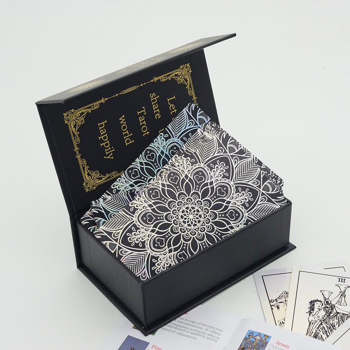 Olivenorma Bronzing Gold Foil Laser Bright Tarot Deck Cards - image 2