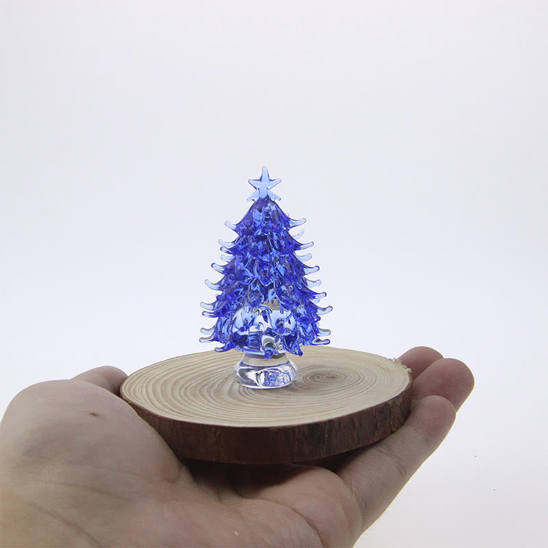 Olivenorma Crystal Glass Christmas Tree Home Gemstone Decoration - image 14