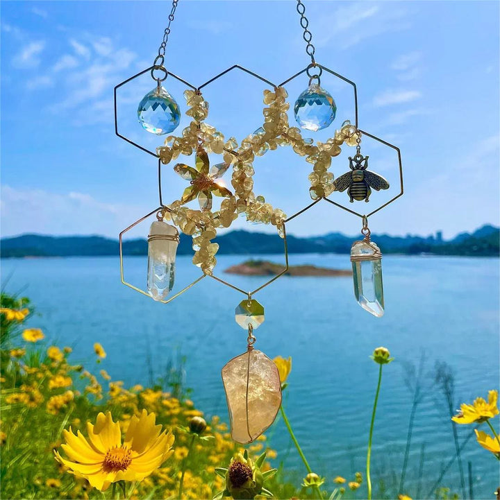 Olivenorma Crystal Honeycomb Wall Decor  - image 4