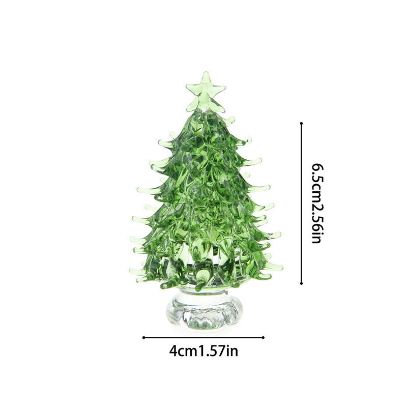 Olivenorma Crystal Glass Christmas Tree Home Gemstone Decoration - image 4