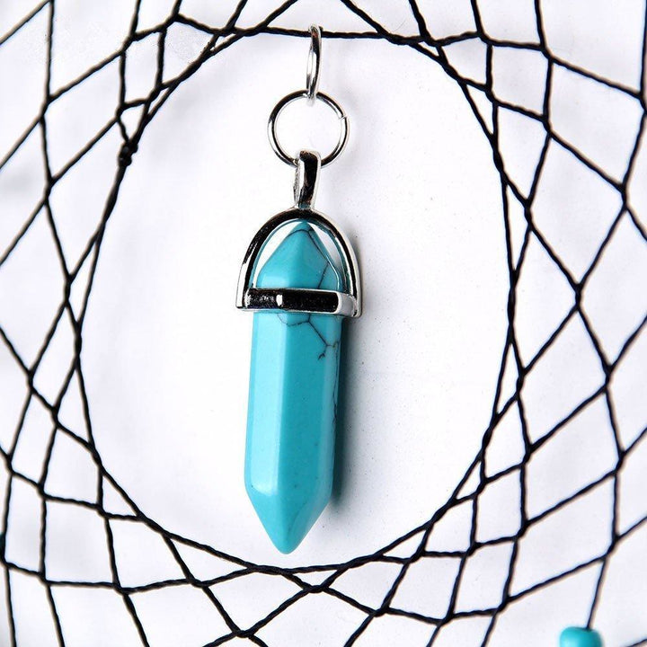 Olivenorma Turquoise Handmade Traditional Feather Dream Catcher - image 8
